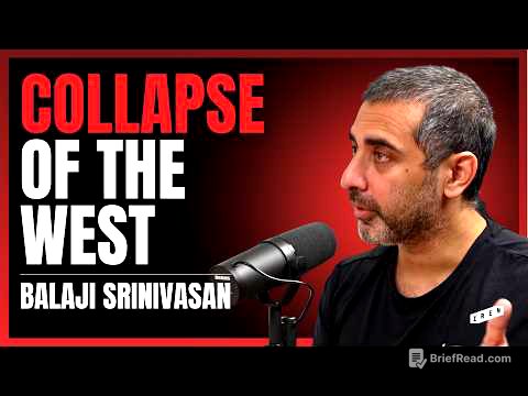 Balaji Srinivasan: The COLLAPSE of the West – Why AI, Bitcoin & China Will Win | Peter McCormack