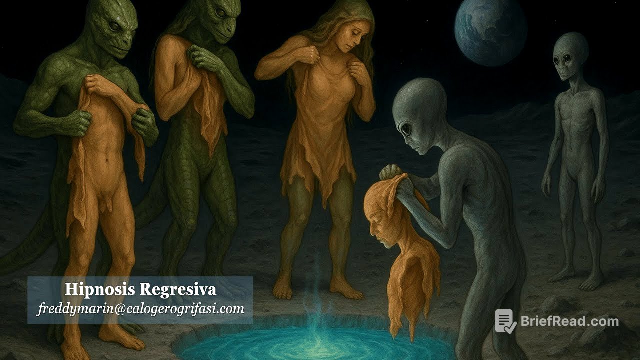 907-ES Mario, extraterrestres creando pieles humanas para estar en la tierra sin nacer - Freddy