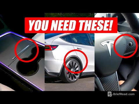 21 MUST HAVE Tesla Model Y Accessories
