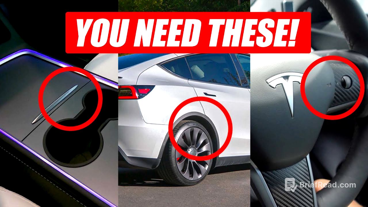 21 MUST HAVE Tesla Model Y Accessories