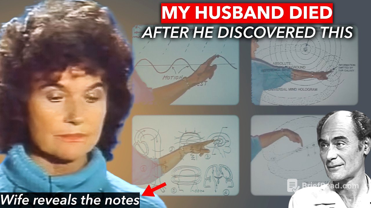 She Reveals What the CIA Stole From Her Husband (Original Notes)