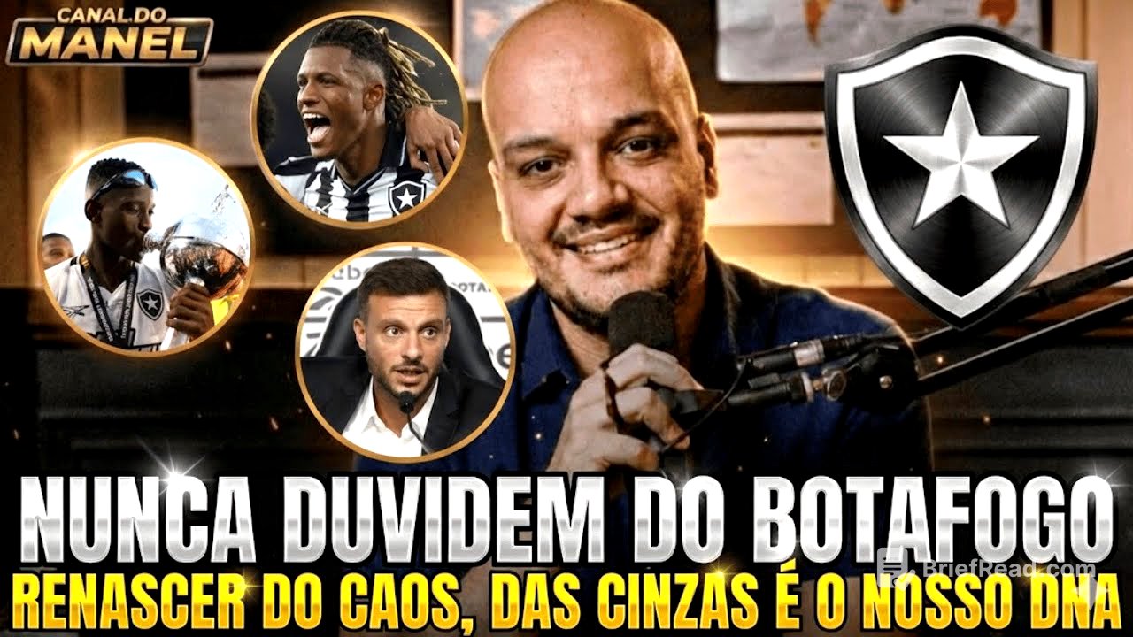 🚨🚨🚨 QUANDO TODOS DIZEM QUE O BOTAFOGO ACABOU É AÍ QUE ELE RENASCE! O CAOS É A NOSSA IDENTIDADE