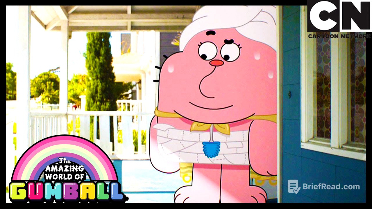 Mr Watterson's Bath Time Fun | The Slip | Gumball | Cartoon Network