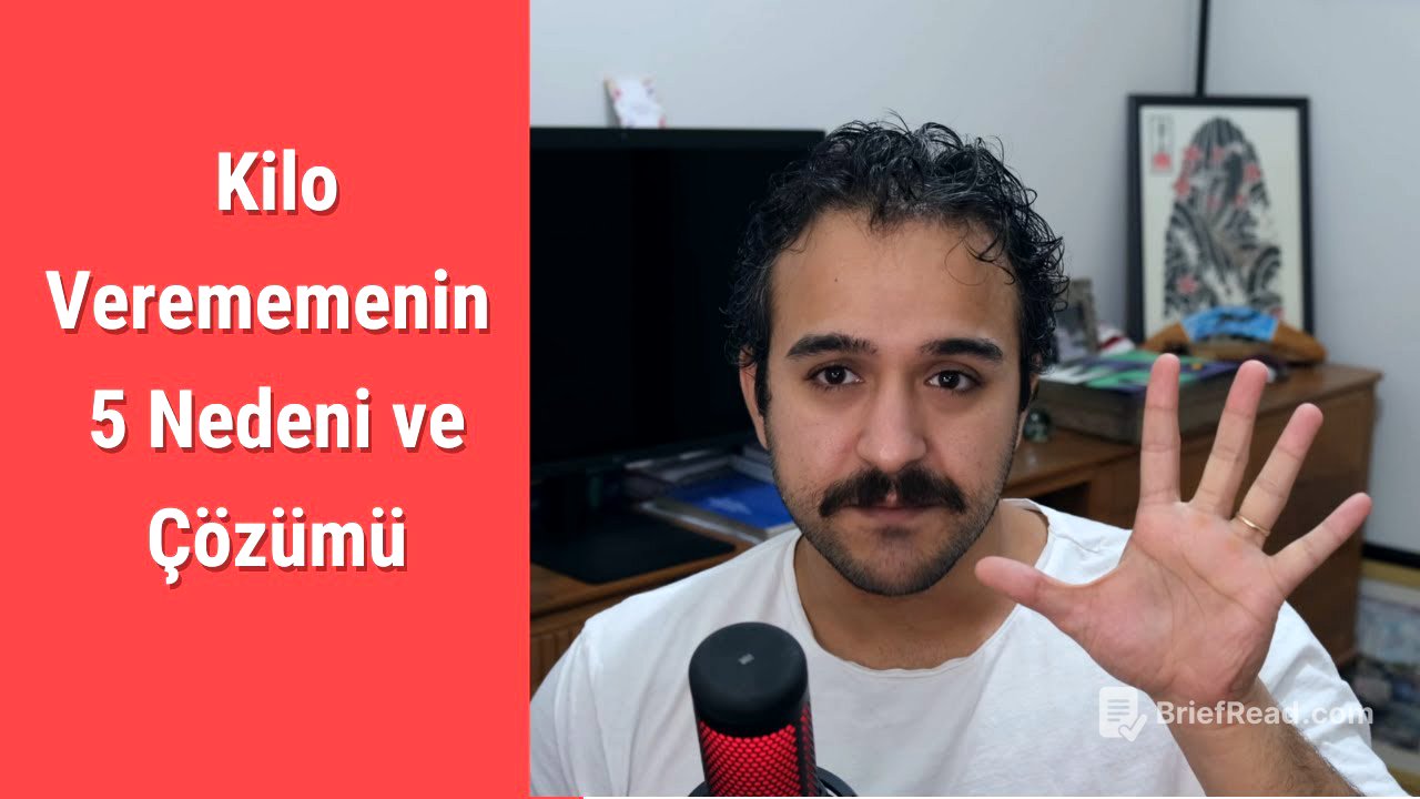 Neden Kilo Veremiyorsun? 5 Önemli Neden ve 5 Basit Çözüm