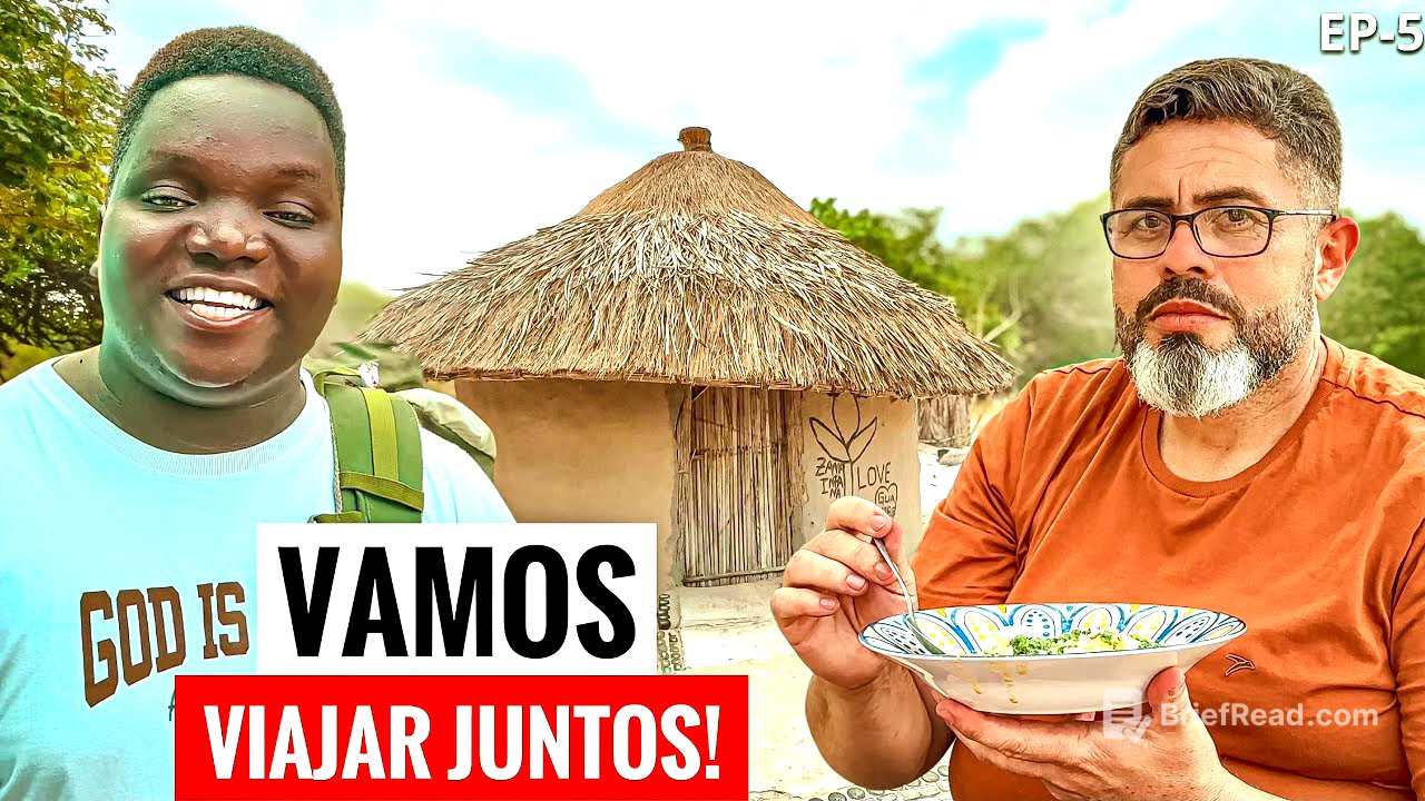 COMO É A VIDA NO INTERIOR DE MOÇAMBIQUE 🇲🇿 NA ALDEIA COM ALEXANDRE EPISÓDIO 5