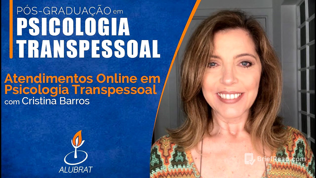Atendimentos Online em Psicologia Transpessoal, com Cristina Barros | Alubrat Brasil