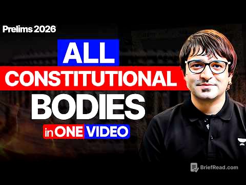 All CONSTITUTIONAL BODIES in ONE SHOT | Prelims 2026 | Sarmad Mehraj | UPSC Polity