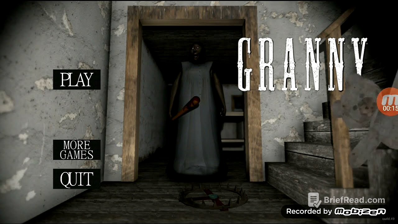 Scappo dalla casa di granny!   *gioco horror*