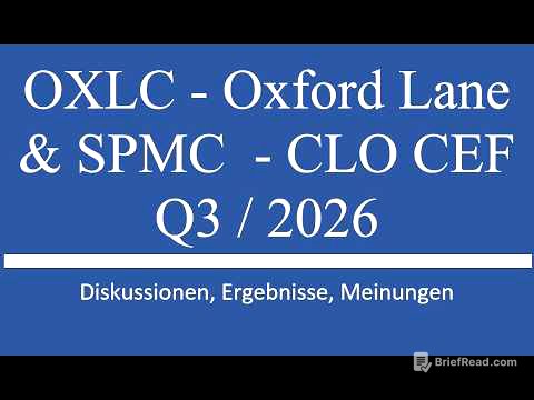 OXLC & SPMC Schock: Dividende um bis zu 50% gekürzt! 🚨 CLO-Crash oder Kaufchance?