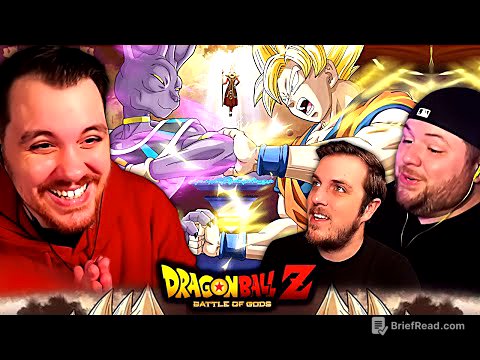 We Watched Dragon Ball Z Battle of Gods For The FIRST Time…