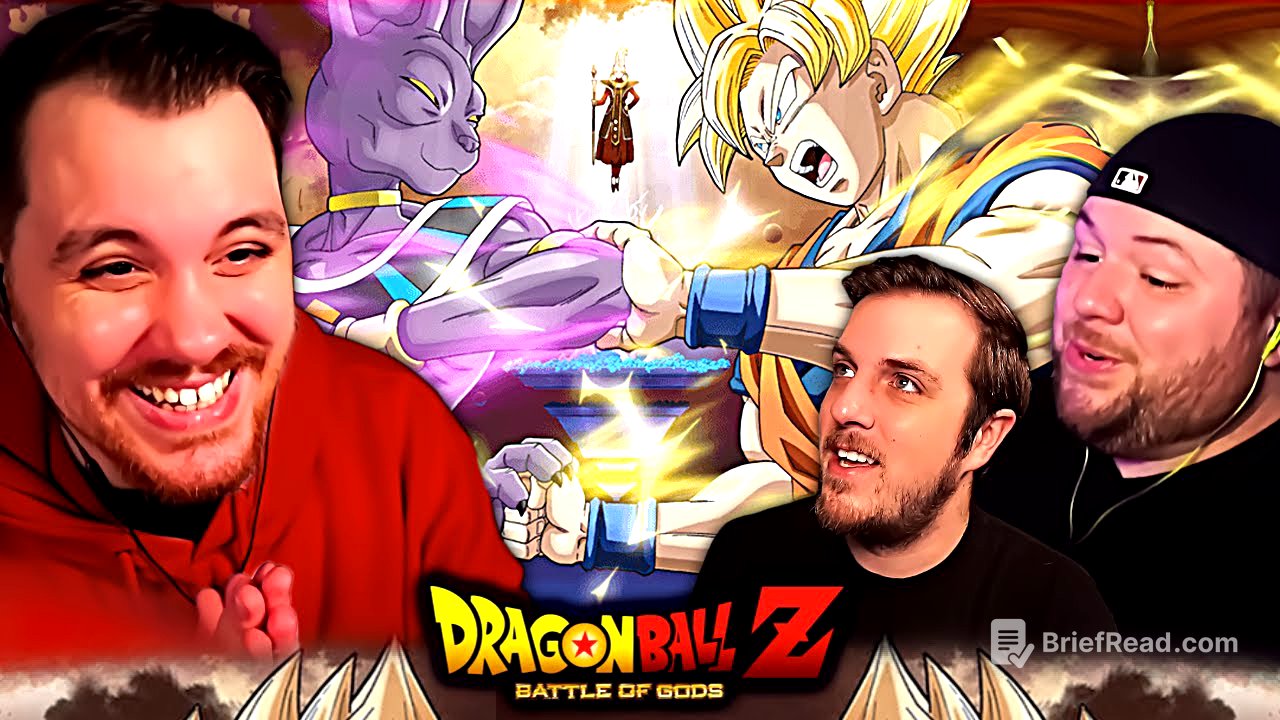 We Watched Dragon Ball Z Battle of Gods For The FIRST Time…