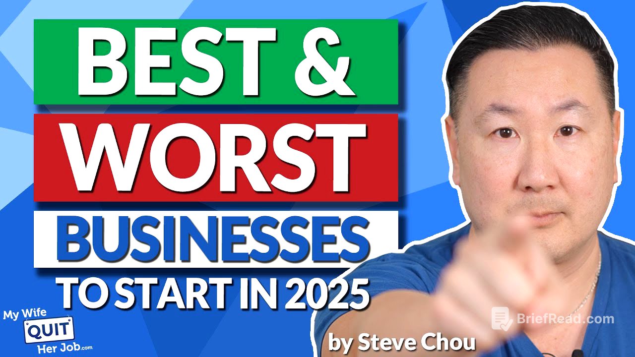 Best And Worst Businesses To Start In 2025 (For Beginners)