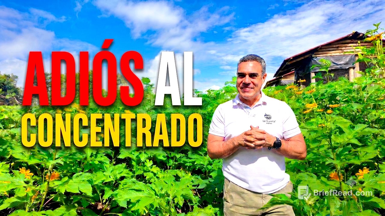 Esta planta reemplaza el concentrado de tus animales (y crece sola en tu finca)