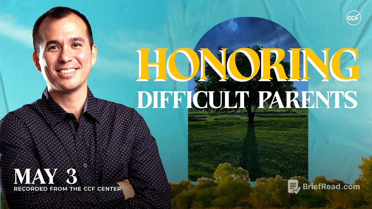 Honor God by Honoring Your Father and Mother | Paul Tan-Chi | May 3, 2026