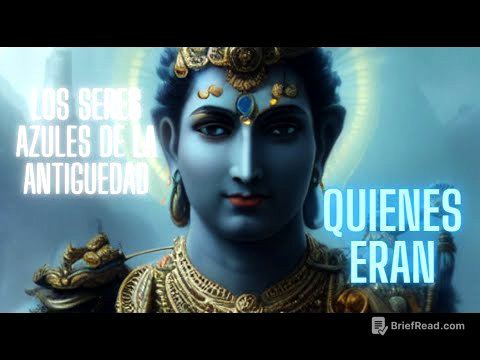 Los extraterrestres azules que habitaron en la antigüedad