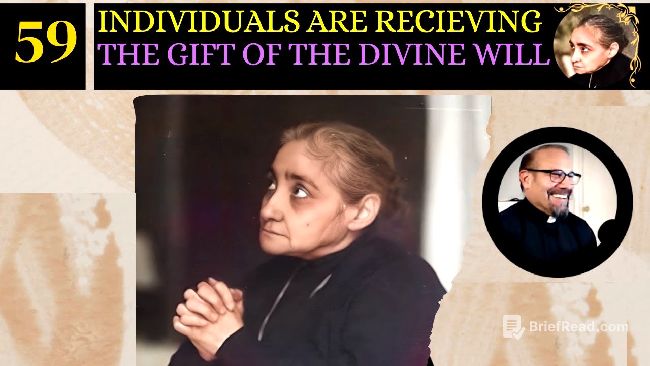 Ep 59:Today, Individuals Are Receiving the Gift of the Divine Will- Fr. Dr. Iannuzzi's Online Lesson