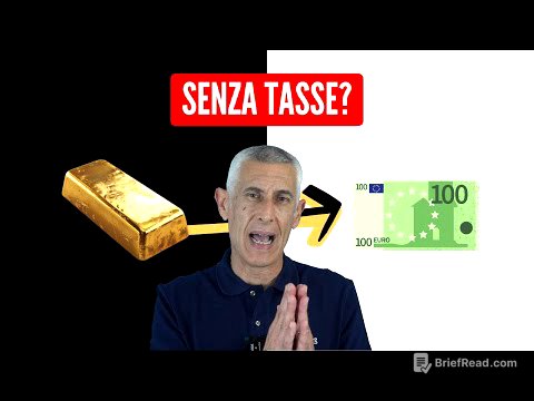 Oro fisico: il segreto legale per non farti tassare (che nessuno dice)