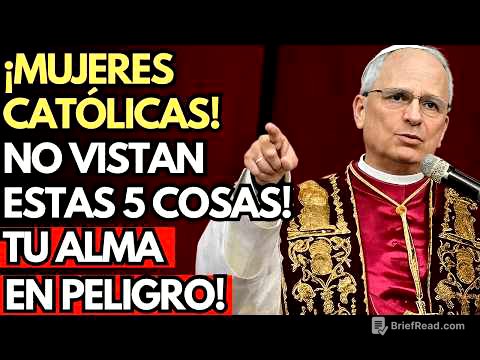 ⚠️PAPA LEÓN XIV ADVIERTE: 5 COSAS que las MUJERES CATÓLICAS NO Deben USAR!