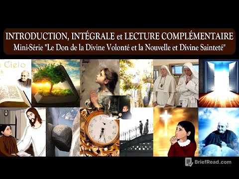 INTRO, INTÉGRALE & COMPLÉMENT - MiniSérie - Le Don de la DV, Luisa et la Nouvelle Divine Sainteté
