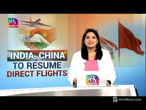 Perspective : India, China To Resume Direct Flights | 03 October, 2025