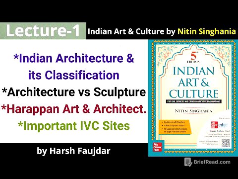 A1: Indian Architecture, Harappan Art & Architecture, IVC | Indian Art & Culture by Nitin Singhania