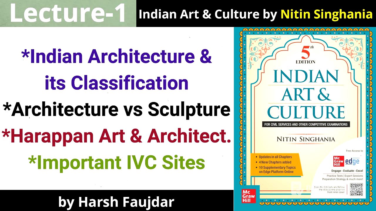 A1: Indian Architecture, Harappan Art & Architecture, IVC | Indian Art & Culture by Nitin Singhania