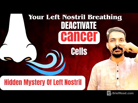 POWER OF LEFT NOSTRIL BREATH | DEACTIVATE CANCER CELLS| @PrashantjYoga