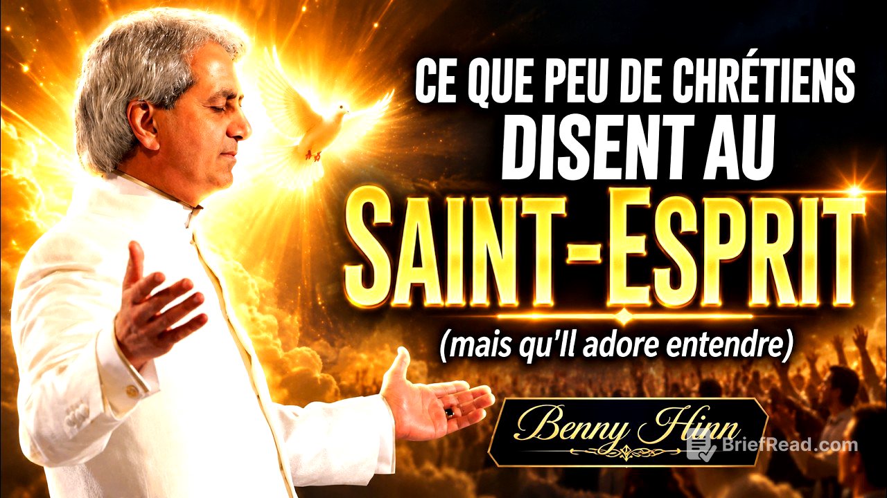 4 Choses que le Saint Esprit ATTEND que vous Lui Disiez