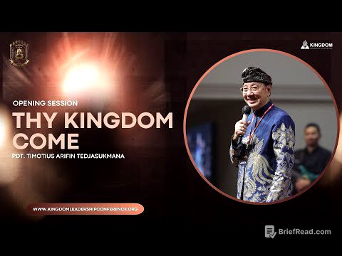 Opening Session KLC 2025: Pdt. Timotius Arifin Tedjasukmana – Thy Kingdom Come