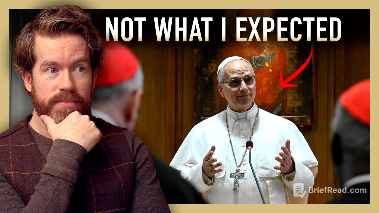 I Can't Believe What We're Seeing with Pope Leo XIV