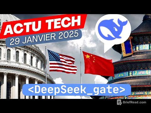 DeepSeek Gate : Infos, Intox, Piratage, ça se tend entre la Chine et les US !