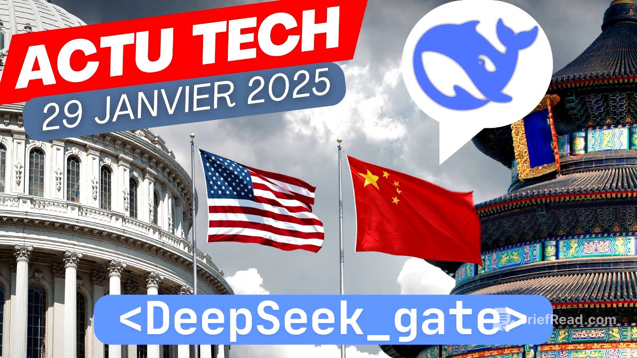 DeepSeek Gate : Infos, Intox, Piratage, ça se tend entre la Chine et les US !