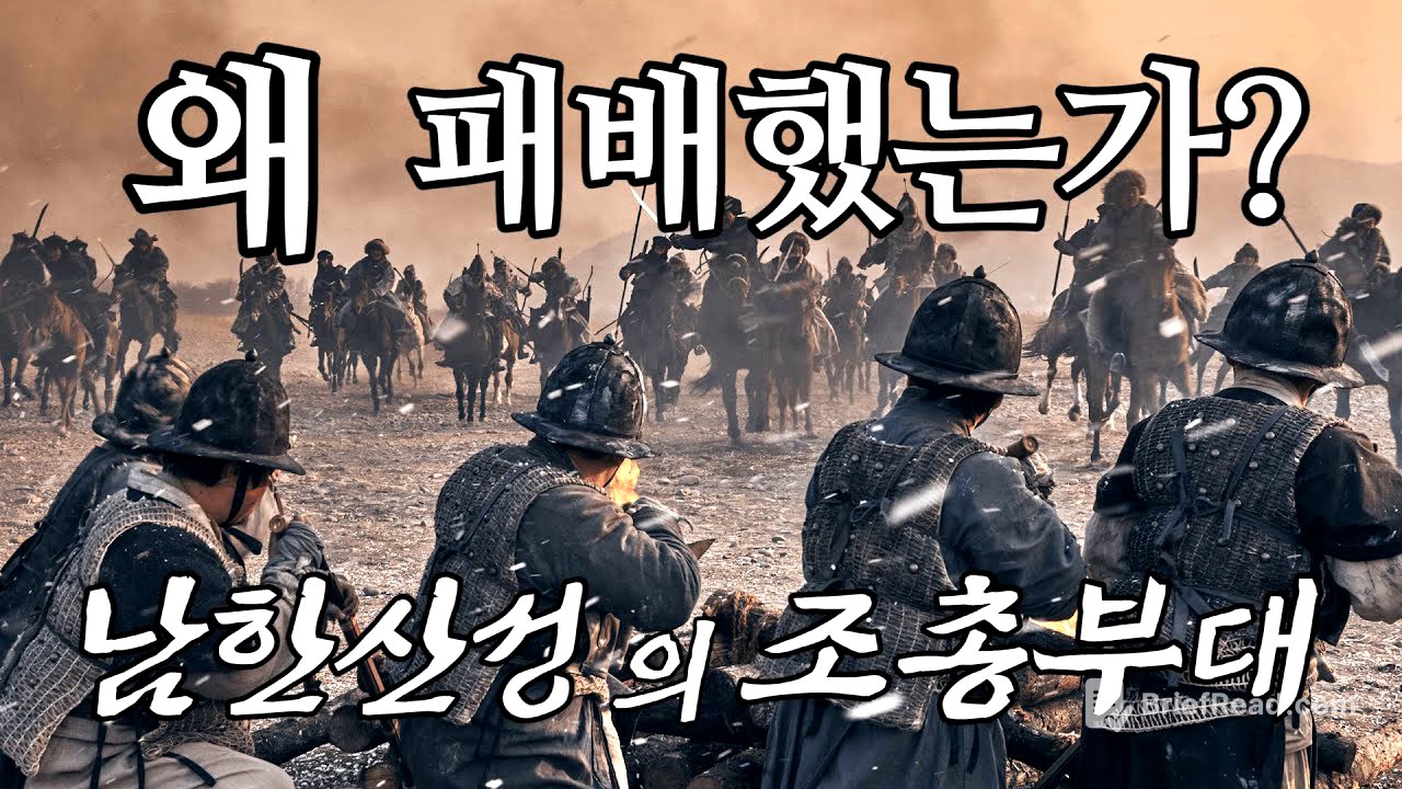 남한산성의 조총부대는 왜 패배했던 걸까? 조총의역사#03(정묘호란, 병자호란, 누르하치, 홍타이지, 여진족, 인조, 홍이포)
