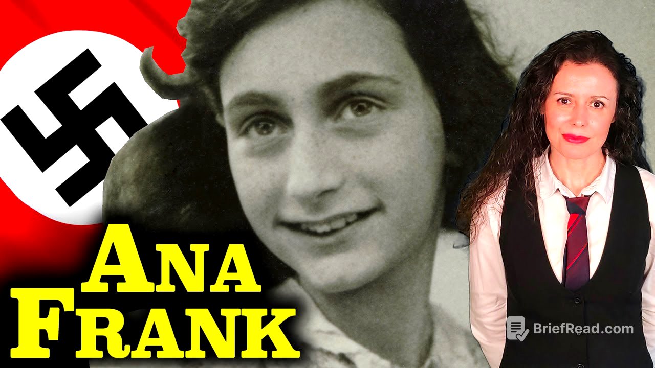 ANA FRANK | La HISTORIA REAL de la escritora Ana Frank, su diario y el anexo secreto | Biografía