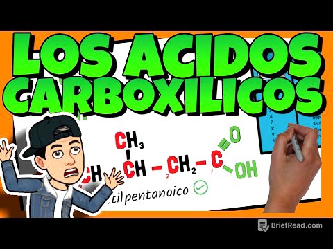 🔴 ÁCIDOS CARBOXÍLICOS | Nomenclatura y formulación orgánica