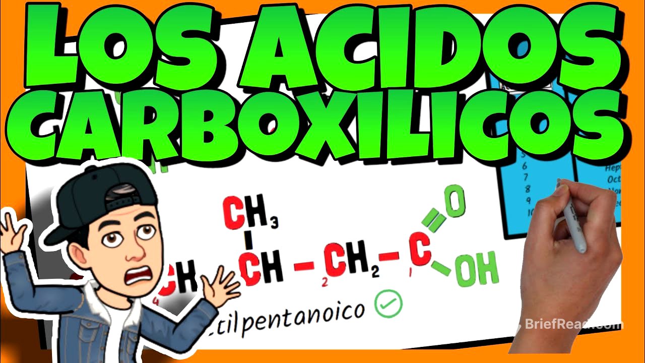 🔴 ÁCIDOS CARBOXÍLICOS | Nomenclatura y formulación orgánica