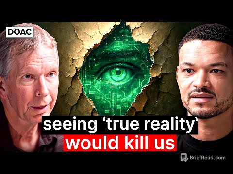 Top Psychologist, Donald Hoffman: Seeing True Reality Would Kill Us! I Can Prove It To You!