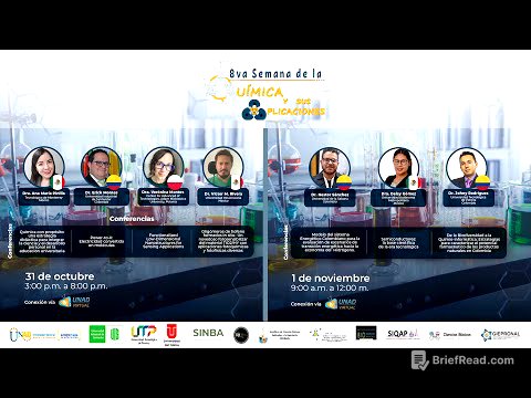 VIII Semana de la Química y sus Aplicaciones 2025 | Día 1