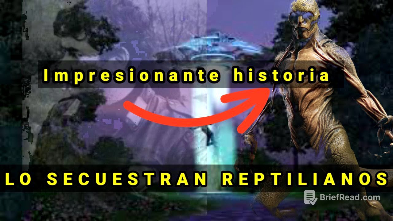 REPTILIANOS secuestran a este hombre en plena carretera