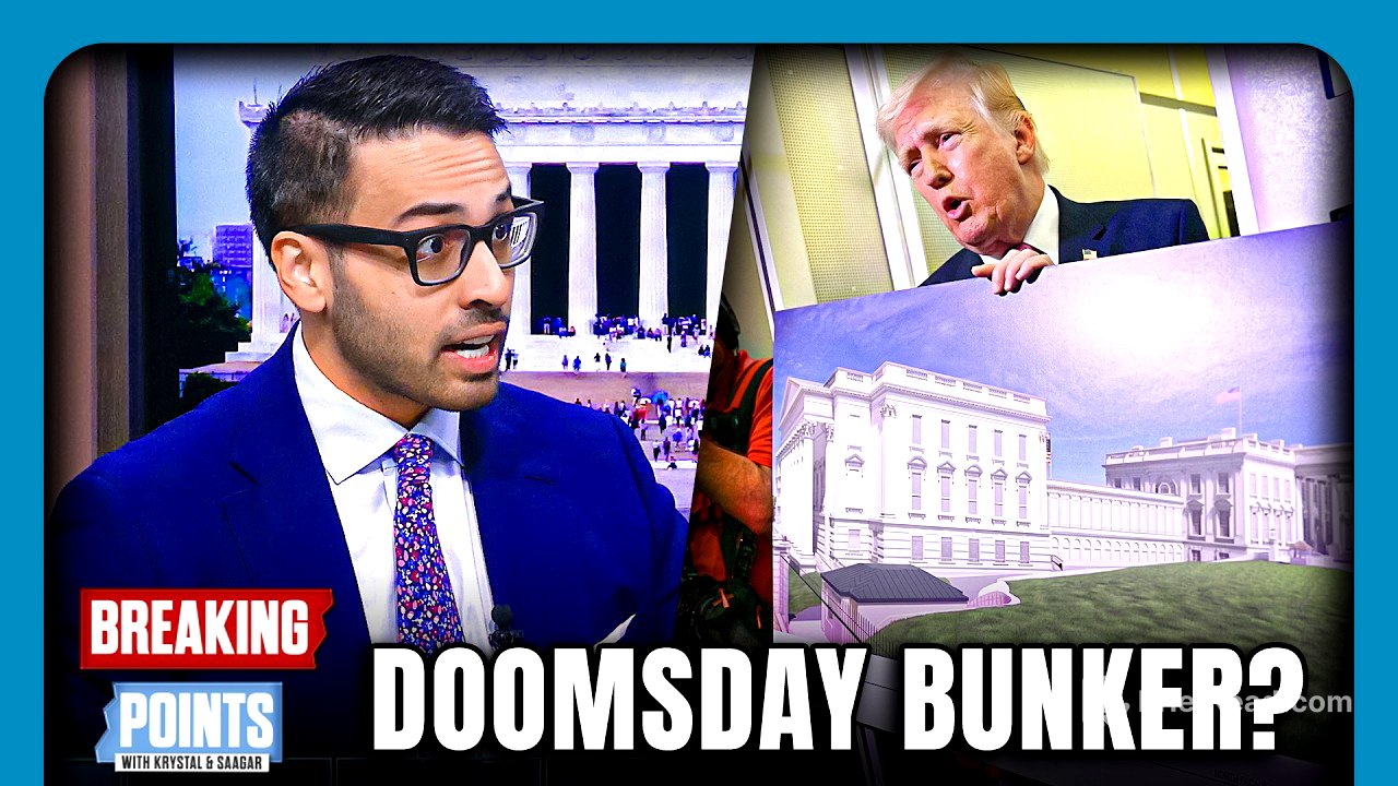 DOOMSDAY BUNKER? Trump REVEALS Military Complex Under Ballroom