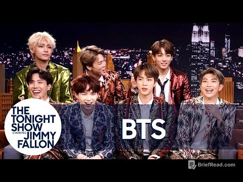 Jimmy Interviews the Biggest Boy Band on the Planet BTS | The Tonight Show