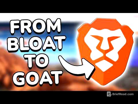 Debloat Brave Browser Now! | Minimal Brave Tutorial