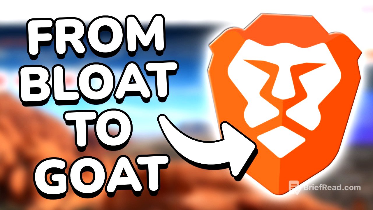 Debloat Brave Browser Now! | Minimal Brave Tutorial