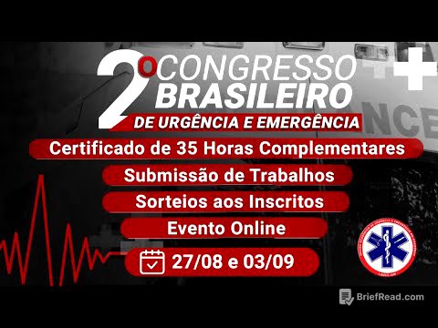 2º Congresso Brasileiro de Urgência e Emergência --- 2º Dia