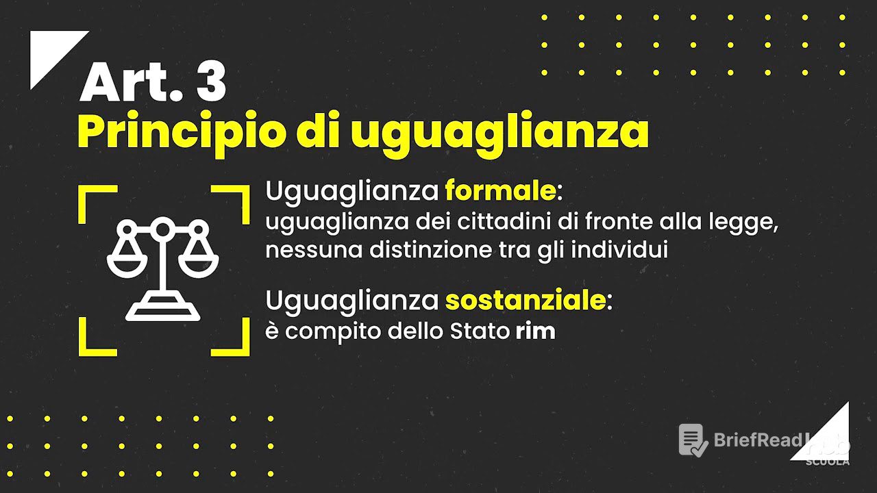I principi fondamentali della Costituzione