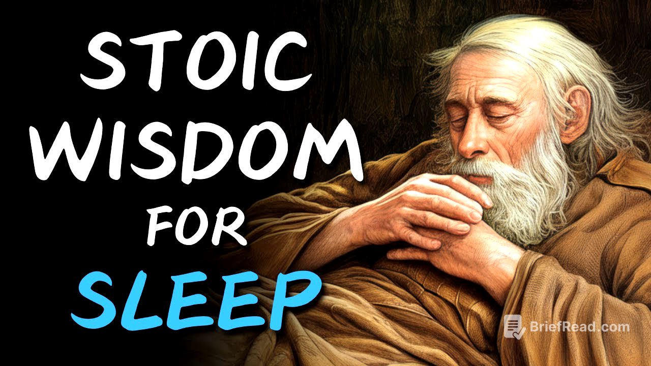 Stoic Wisdom To Fall Asleep To Quickly Vol. 107 | Improve Your Life While You Sleep | Rain Sounds