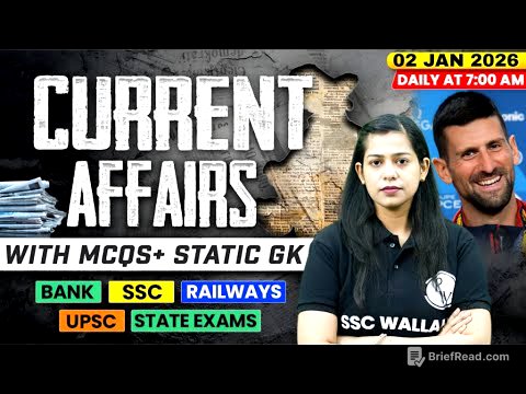 Current Affairs Today | 02 January Current Affairs 2026 | Daily Current Affairs | By Krati Mam