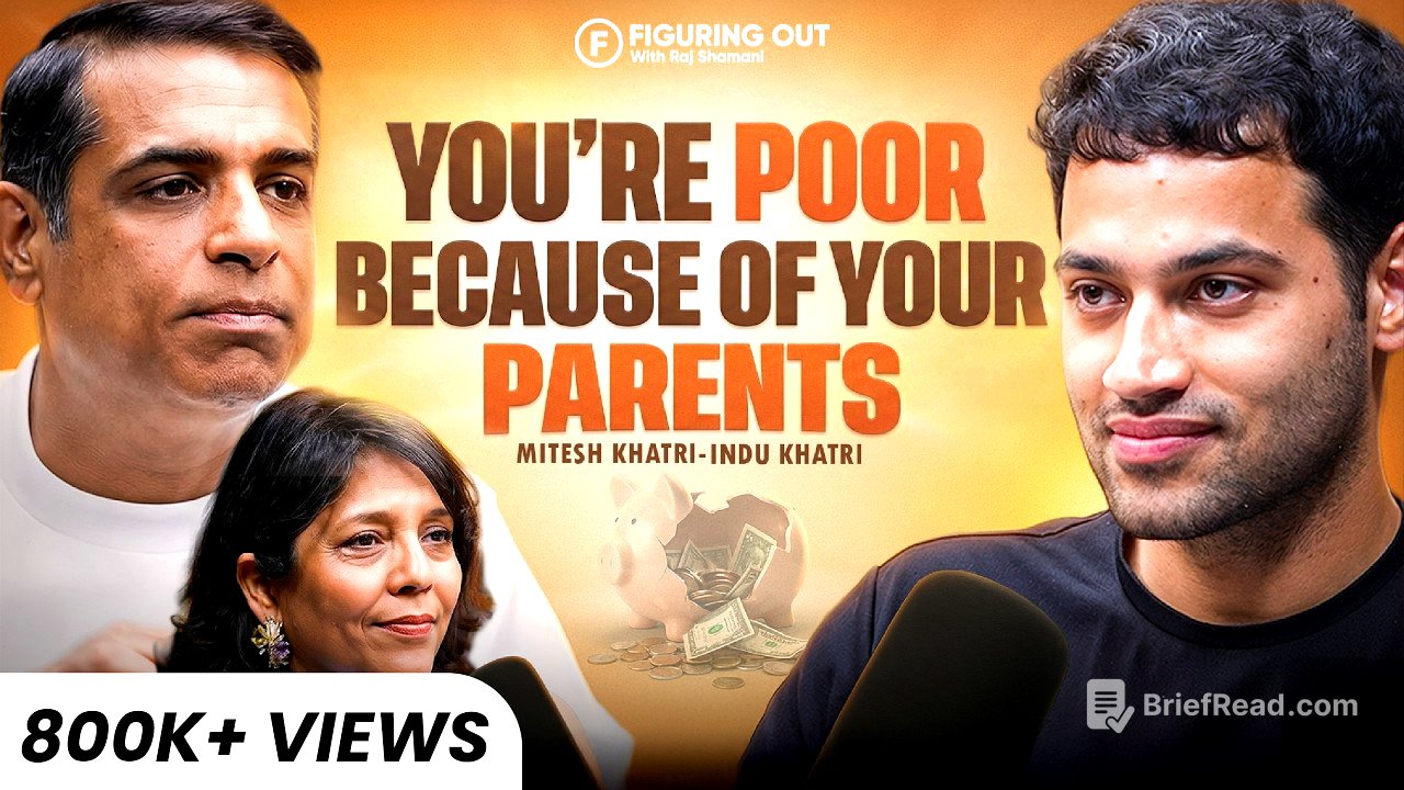 Your Parents Are Making You Poor Without You Realising | Mitesh & Indu | FO464 Raj Shamani
