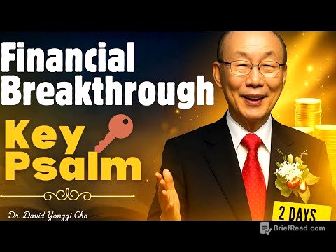 Speak This Psalm & Unlock Financial Breakthrough | Dr. David Yonggi Cho Style Motivational Sermon