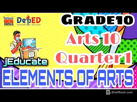 GRADE 10 / ELEMENTS OF ARTS / ARTS 10 / QUARTER 1 / MODULE 1